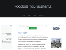 Tablet Screenshot of footballtournaments.org.uk